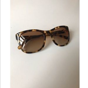 Tory Burch tortoise shell sunglasses